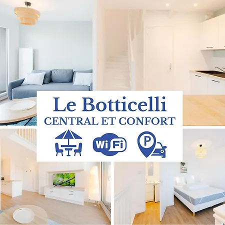 Apartment Le Botticelli By Tah, Hyper Centre, Parking, Wifi Pornichet